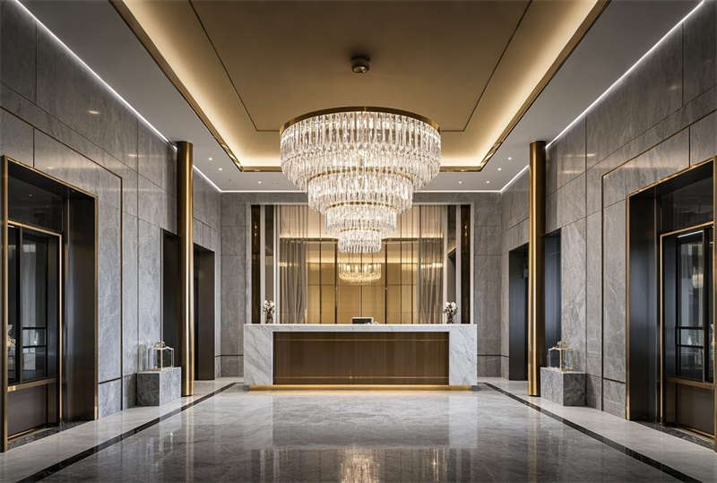合肥4000平酒店裝修設計效果圖欣賞